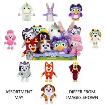 Bluey S13 Single Plush assorted - Friends ( ONLY SOLD in Carton of 10 )