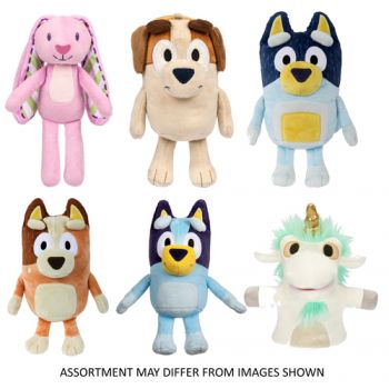 Bluey S13 Single Plush assorted - Family ( ONLY SOLD in Carton of 10 )
