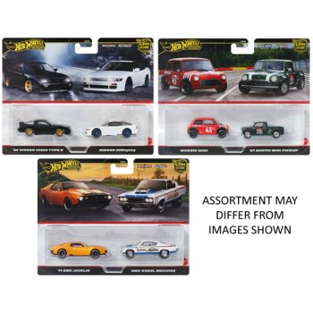 Hot Wheels Premium Car Culture 2 Pack assorted ( ONLY SOLD in Carton of 8 )