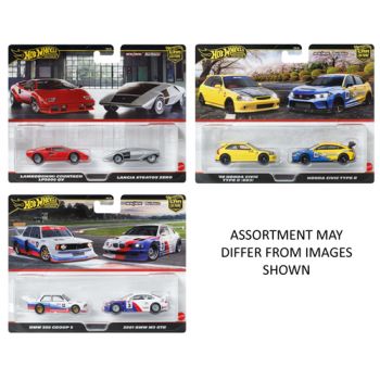 Hot Wheels Premium Car Culture 2 Pack assorted ( ONLY SOLD in Carton of 8 )