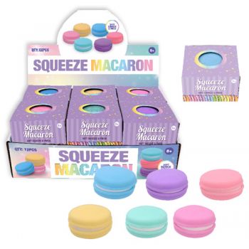 Squeeze Macaron 6.6cm - ( ONLY SOLD in Display of 12 )
