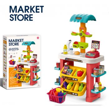 Supermarket Playset 49pc with Lights & Sounds