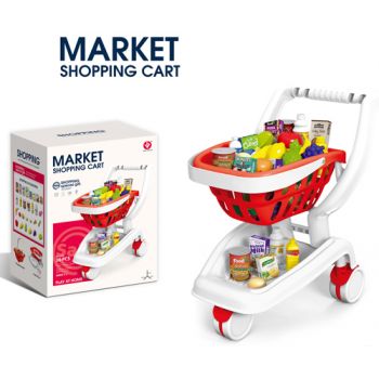 Shopping Cart Playset 36pc