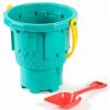 Beach Bucket Castle 19cm with Spade