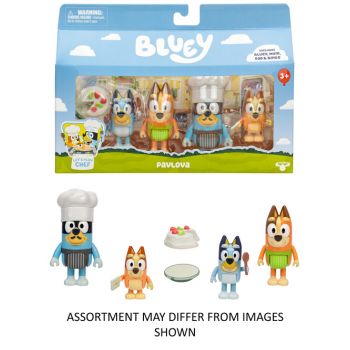Bluey Series 13 Figure 4 Pack assorted ( ONLY SOLD in Carton of 4 )
