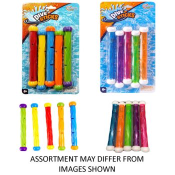 Dive Sticks 5 Pk assorted