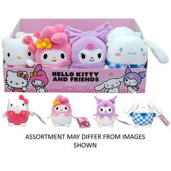 Hello Kitty Small Cushy Plush assorted ( ONLY SOLD in Carton of 8 )