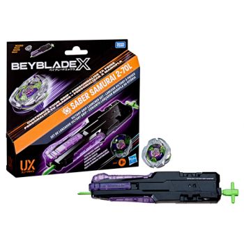 Beyblade X Sam Saver Sword Launcher with Top