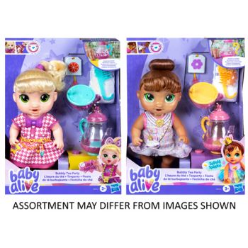 Baby Alive Bubble Tea Party assorted ( ONLY SOLD in Carton of 2 )