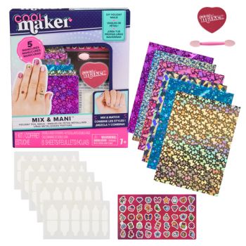 Cool Maker Foil Nails Holiday ( ONLY SOLD in Display of 7 )