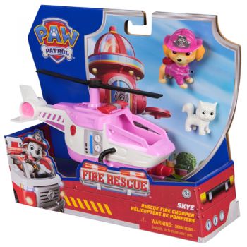 PAW Patrol Fire Rescue Themed Vehicle - Skye Solid