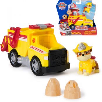 PAW Patrol Fire Rescue Themed Vehicle - Rubble Solid