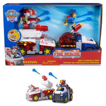 PAW Patrol Fire Rescue Vehicles 2pk