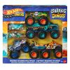 Hot Wheels Monster Trucks Sharks vs. Dinos Multipack