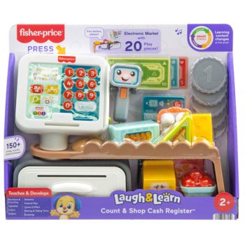 Fisher Price Infant Laugh n Learn Shop & Scan Cash Register