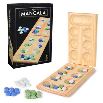 Classic Wooden Folding Mancala