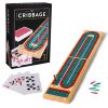 Classic Games Solid Wood Cribbage
