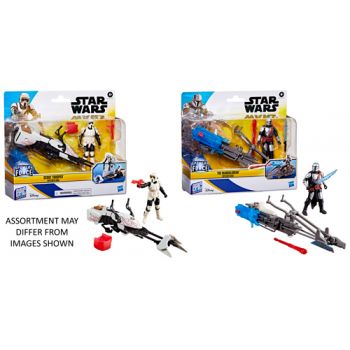 "Star Wars 4"" Speederbike assorted ( ONLY SOLD in Carton of 6 )"