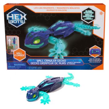 Hex Bots Glow in the Dark Gecko Wall Crawler