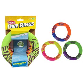 Wahu Pool Party Dive Rings 3pk - REFRESH