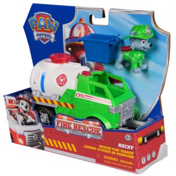 PAW Patrol Fire Rescue Themed Vehicle - Rocky Solid