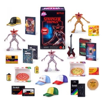 ZURU Mini Brands Blind Box- Stranger Things Series 1 ( ONLY SOLD in Display of 12 ) ( was RRP $14.99 )