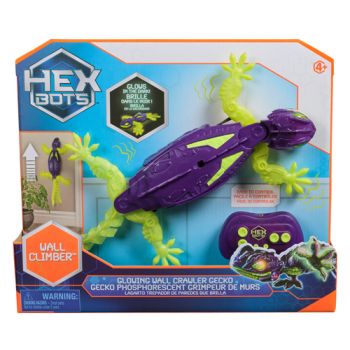 Hex Bots Glow in the Dark Gecko Wall Crawler Hex Bots Glow in the Dark Gecko Wall Crawler