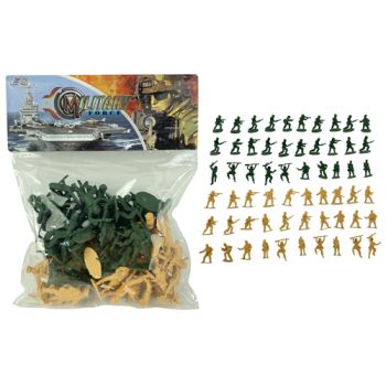 Military Soldiers in Bag