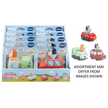 VTech Toot-Toot Drivers Bluey assorted ( ONLY SOLD in Carton of 8 )