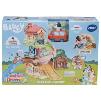 VTech Toot-Toot Drivers Bluey Road Trip Play Set