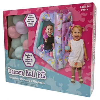 Unicorn Ball Pit with 20 Balls ( was RRP $39.99 )