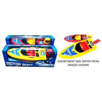 Battery Operated Motor Boat assorted