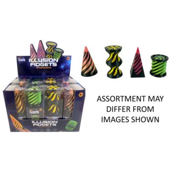 3D Printed Fidget Toys assorted ( ONLY SOLD in Display of 12 )