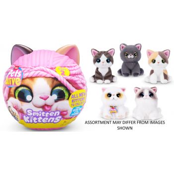 ZURU Pet's Alive Smitten Kittens Interactive Plush Series 2 assorted
