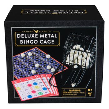 Classic Deluxe Metal Cage Bingo - REFRESH