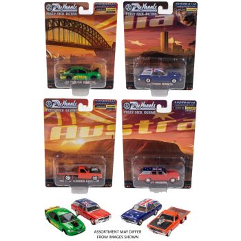 Oz Wheels 1:64 Australia Day FSD assorted ( ONLY SOLD in Carton of 12 )