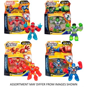Heroes of Goo Jit Zu Series 10 Wave 2 Marvel Hero Pack assorted ( ONLY SOLD in Carton of 8 )