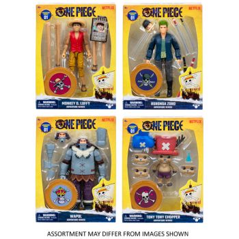 One Piece Action Figure Deluxe assorted ( ONLY SOLD in Carton of 4 )