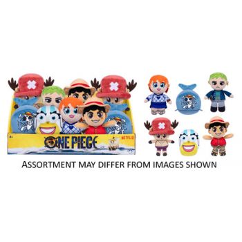 One Piece Plush Single Pack assorted ( ONLY SOLD in Display of 9 )