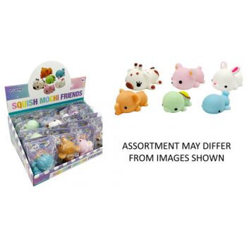 Squishy Mochi Friends Jumbo assorted (ONLY SOLD in Display of 24 )