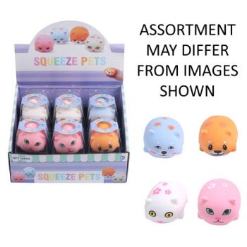 Squishy Pets assorted (ONLY SOLD in Display of 12)