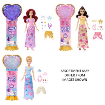 Disney Princess Doll Reveal assorted ( ONLY SOLD in Carton of 3 )
