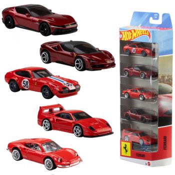 "Hot Wheels ""Rosso"" 5-Pack - F1"