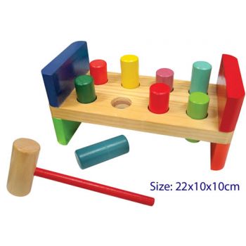 Fun Factory Wooden Hammering Bench