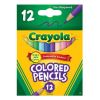 Crayola Half Size Coloured Pencils 12pk