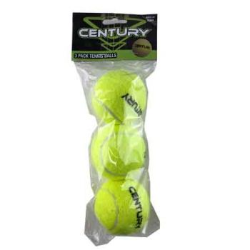 Century 3pk Tennis Balls (ONLY SOLD in a Display of 12)