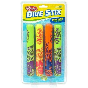 Wahu Pool Party Dive Stix 4pk