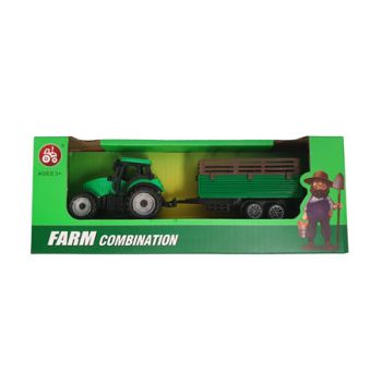 Farm Tractor with Trailer ( was RRP $5.99 )