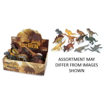 12pc Dinosaurs assorted ( ONLY SOLD in display of 12 )
