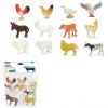 12pc Farm Animals in Bag